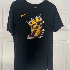 Nike Black T-Shirt Lakers
